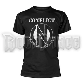 CONFLICT - STANDARD ISSUE (BLACK) - unisex póló - PH13355