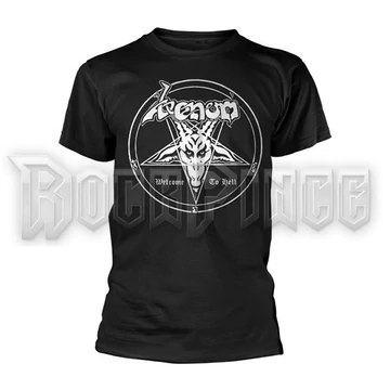 VENOM - WELCOME TO HELL (WHITE) - unisex póló - PH13372