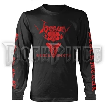 VENOM - BLACK METAL (RED) - hosszú ujjú póló - PH13375LS