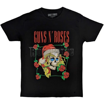 Guns N' Roses - Holiday Skull - Unisex Póló - GNRTS140MB