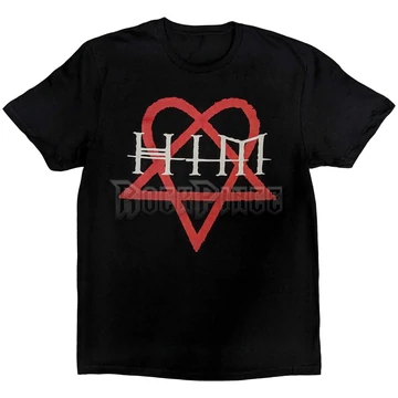 HIM - Heartagram - Unisex Póló - HIMTEE10MB