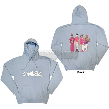 Gorillaz - Cracker Island - unisex kapucnis pulóver - GORHD23MLB