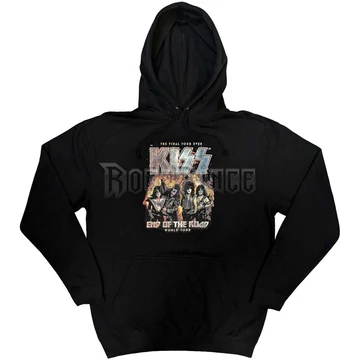KISS - End Of The Road Final Tour - unisex kapucnis pulóver - KISSHD50MB