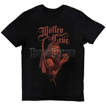Motley Crue - Argentina - Unisex Póló - MOTTEE58MB