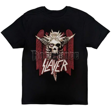 Slayer - Nailed Red - Unisex Póló - SLAYTEE82MB