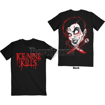 Ice Nine Kills - Cross Swords - Unisex Póló - INKTS09MB