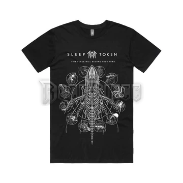 Sleep Token - Tomb Whale - Unisex Póló - SLTKTS14MB