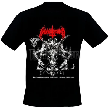 Nekkrofukk - Bestial Desekkration Of Holy Whore &amp; Morbid Abominations - UNISEX PÓLÓ
