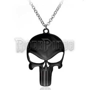 Black Punisher Skull - Nyaklánc - Medál