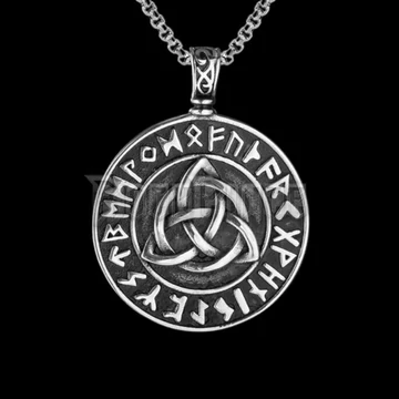 TRIQUETRA &amp;amp; RUNES NYAKLÁNC - MEDÁL