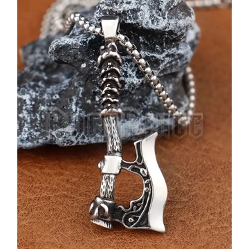 Viking Amulet Axe - acél medál
