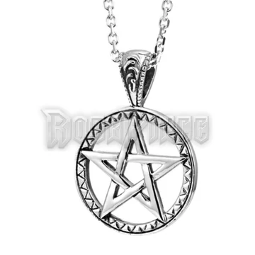 Pentagram - Seal of Solomon - acél medál