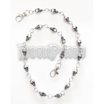 SKULL ROW WALLET CHAIN