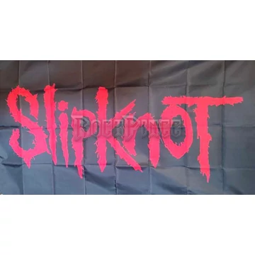 SLIPKNOT LOGO - 90x150cm - Textil poszter / Zászló - TP