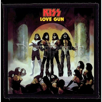 KISS: KISS 1st Album (95x95) KISFELVARRÓ - HKF-0899
