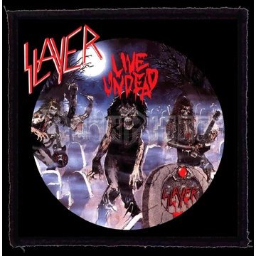 SLAYER: Live Undead (95x95) KISFELVARRÓ - HKF-0906