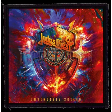 JUDAS PRIEST: Invincible Shield (95x95) KISFELVARRÓ - HKF-0897