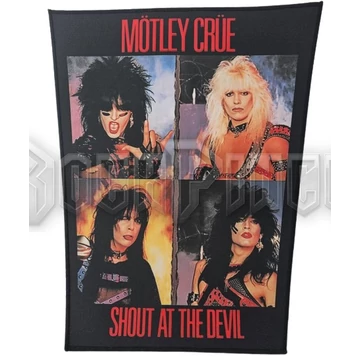 Mötley Crüe - Shout at the Devil - hátfelvarró