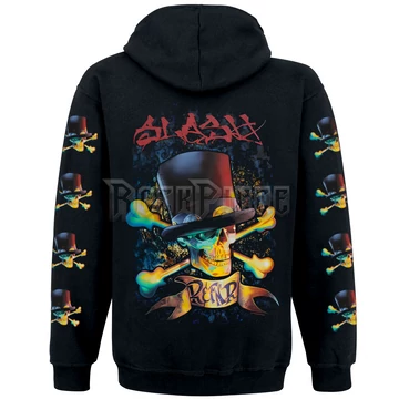 Slash - Rock N' Fuckin' Roll - Cipzáras Kapucni Pulóver