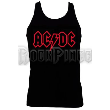 AC/DC - RED LOGÓ - NŐI TRIKÓ