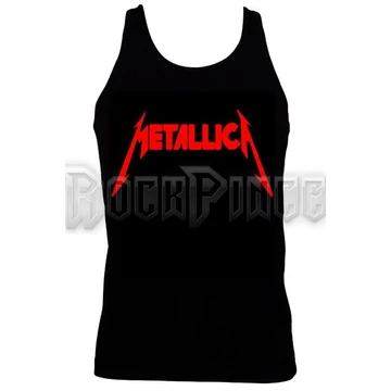 METALLICA - RED LOGÓ - NŐI TRIKÓ