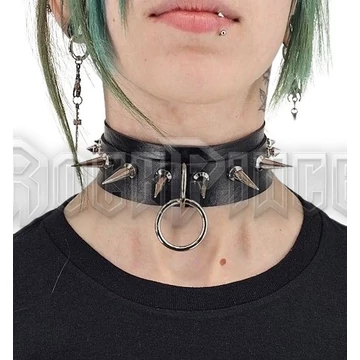LARGE SPIKED NECK WITH RING - NYAKÖRV - N1
