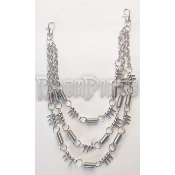 THREE ROW COMBINED SIDE CHAIN - PÉNZTÁRCALÁNC