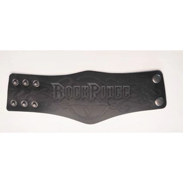 PENTAGRAMMÁS BŐR CSUKLÓSZORÍTÓ - FEKETE