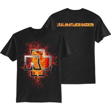 Rammstein - Lava Logo - UNISEX PÓLÓ - RAMM339