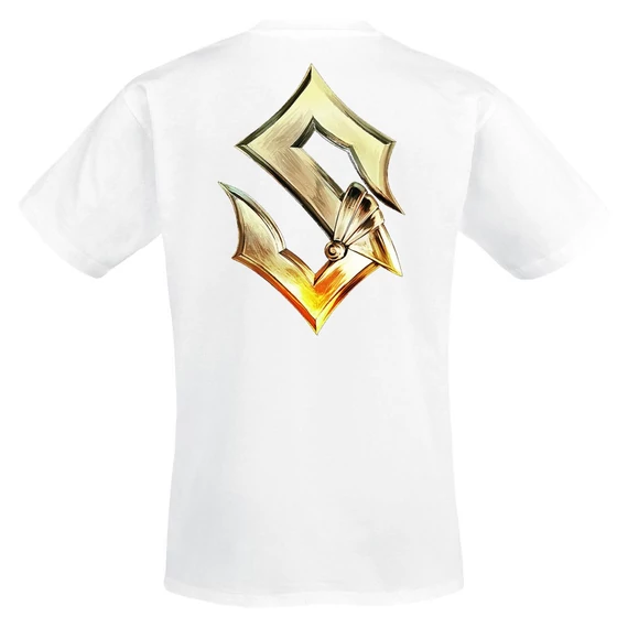 SABATON - Logo - Fehér Unisex Póló - SBTNWH16