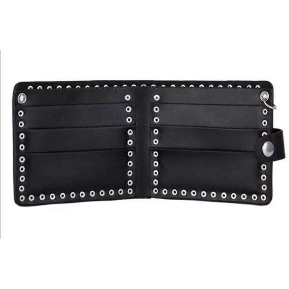 Zipper Clutch Wallet - bőr pénztárca - WA001