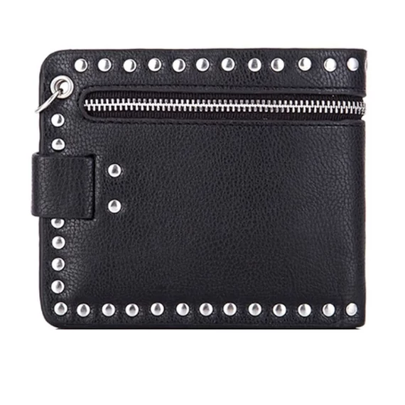 Zipper Clutch Wallet - bőr pénztárca - WA001