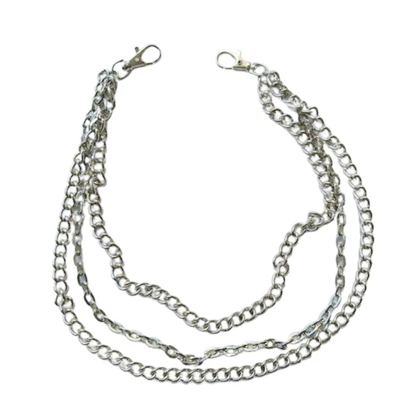 3 SOROS OLDALLÁNC - 2 KARABÍNERREL - PÉNZTÁRCALÁNC - 3SPL0135