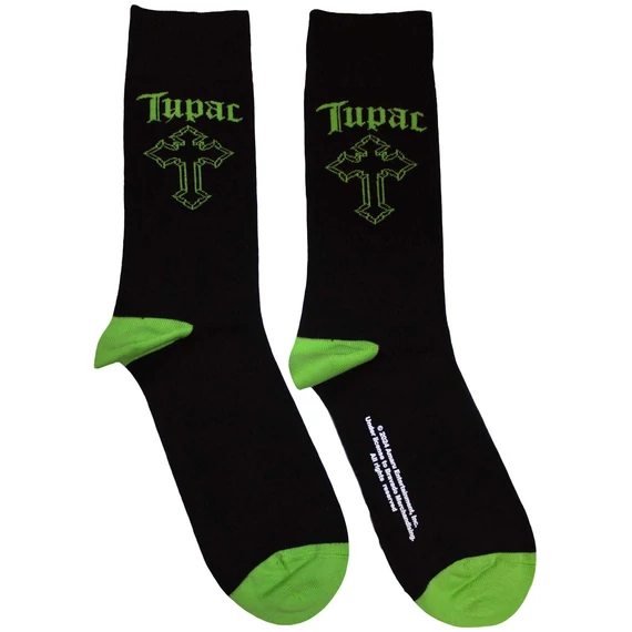 Tupac - Green Cross - Unisex Bokazokni - 2PACSCK06MB
