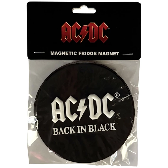 AC/DC - Back In Black - Prémium Hűtőmágnes - ACDCMAG11