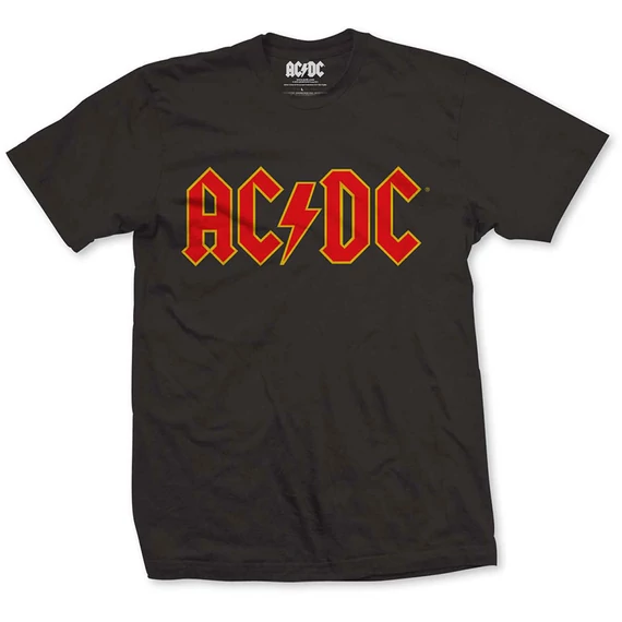 AC/DC - Logo - Unisex Póló - ACDCTS02MB