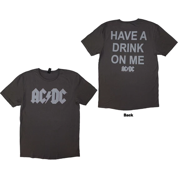 AC/DC - Have A Drink On Me - Unisex Póló - ACDCTS141MB