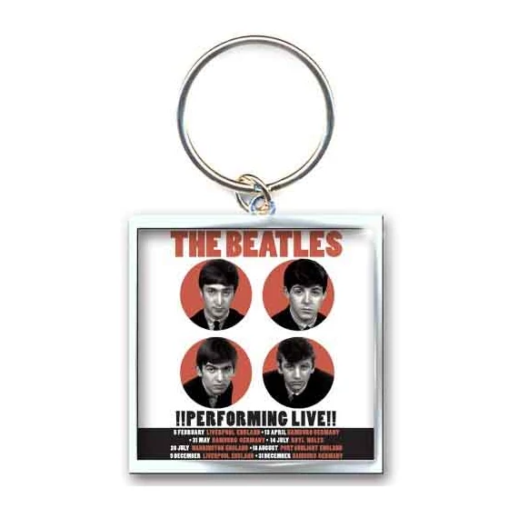 The Beatles - 1962 Performing Live - Kulcstartó - BEAT62KEY02