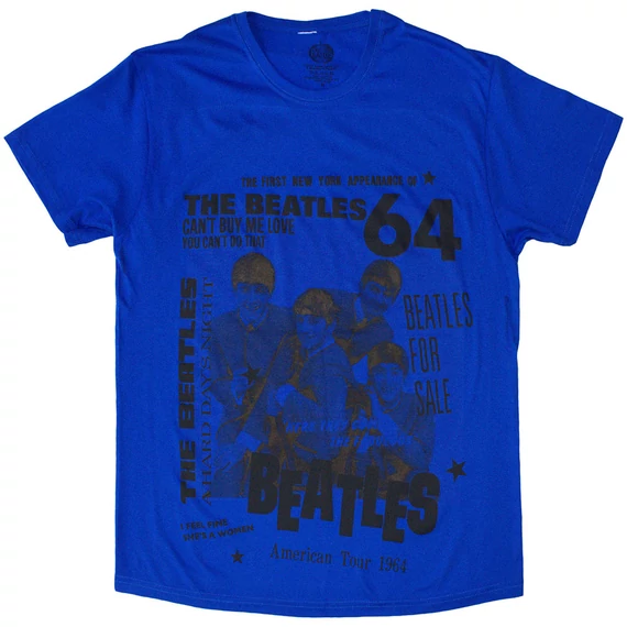 The Beatles - 1964 - Unisex Póló - BEATTEE620MBL