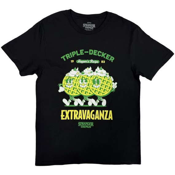 Netflix - Stranger Things - Ahoy Now Available - Unisex Póló - BILSTT00151TSMB