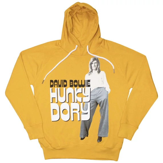 David Bowie - Hunky Dory 2 - Unisex Kapucnis Pulóver - BOWHD42MMU