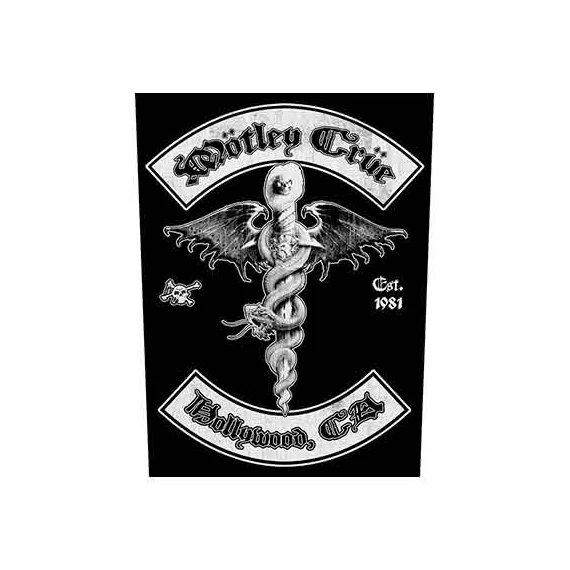 Motley Crue - Hollywood - Hátfelvarró - BP0962