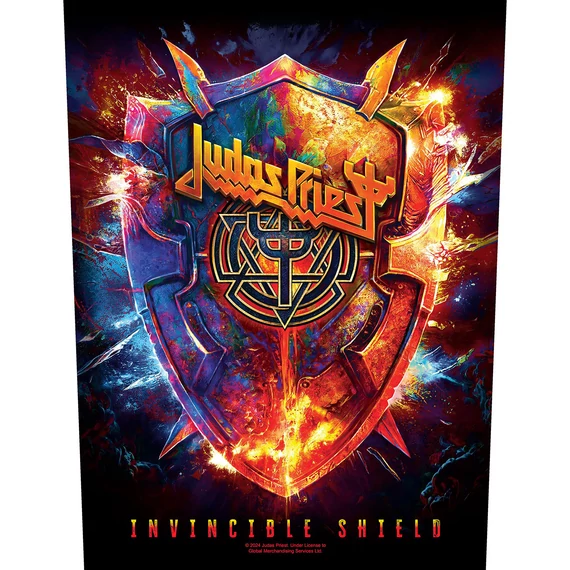 Judas Priest - Invincible Shield - Hátfelvarró - BP1299