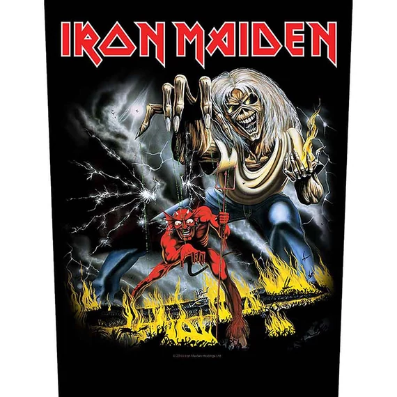 Iron Maiden - Number Of The Beast - Hátfelvarró - BP827