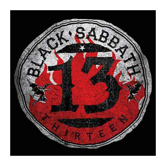 Black Sabbath - 13 Flame Circle - Parafa Poháralátét - BSCOAS06