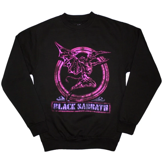 Black Sabbath - Neon Pink Henry - Unisex Pulóver - BSSWT84MB