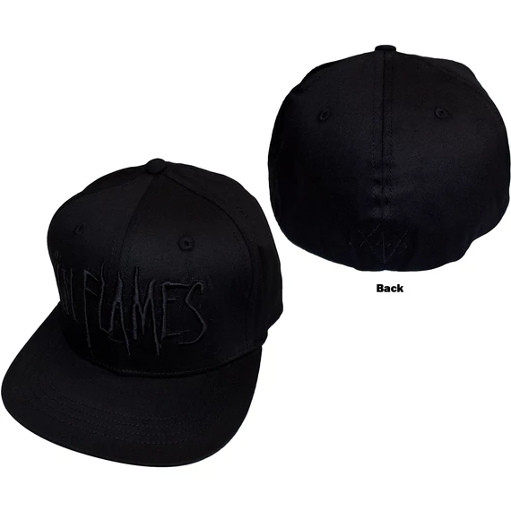In Flames - Black Logo - Unisex Snapback Sapka - INFLASBCAP01B