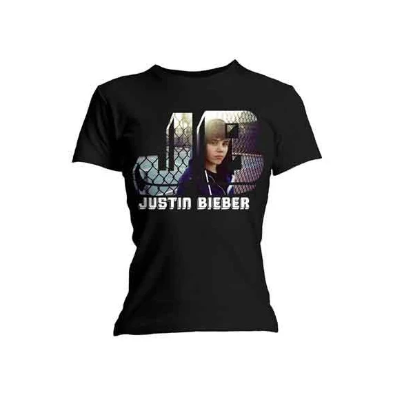 Justin Bieber - Photo Black - Női Póló - JBTS03LB