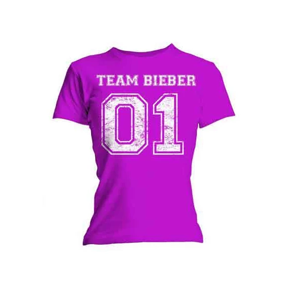 Justin Bieber - Team Bieber - Női Póló - JBTS04LF