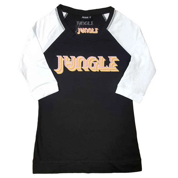 Jungle - Colour Logo - Női Raglán Póló - JUNGRL01MBW